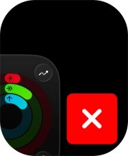 Press the close icon. Press the close icon.