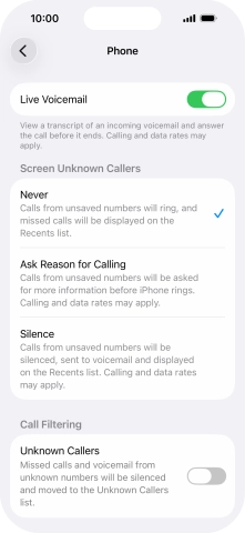 Press Silence to turn on the function. Press Silence to turn on the function.