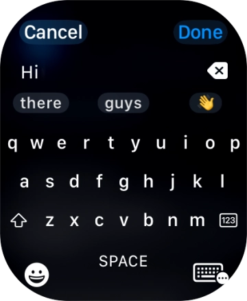 Press the input icon. Press the input icon.