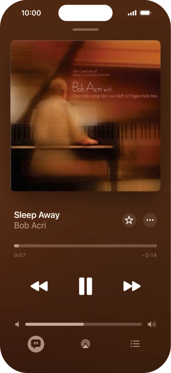 Press arrow right to go to the next audio file. Press arrow right to go to the next audio file.