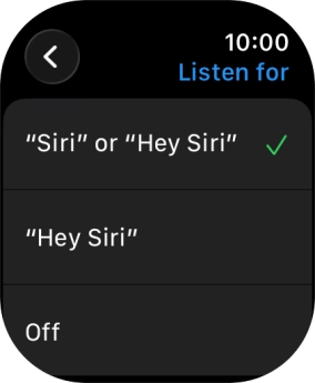 Press the required setting to turn the function on or off. Press the required setting to turn the function on or off.