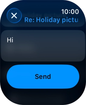 Press Send. Press Send.
