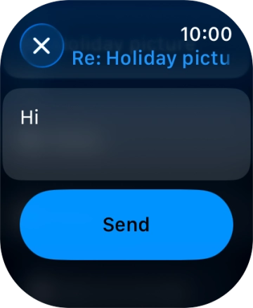 Press Send. Press Send.