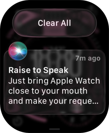 Press the required notification to open it. Press the required notification to open it.