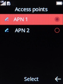Select the required data connection. Select the required data connection.