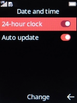 Select the required settings. Select the required settings.