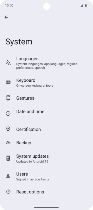 Press System updates. If a new software version is available, it's displayed. Follow the instructions on the screen to update the phone software. Press System updates. If a new software version is available, it's displayed. Follow the instructions on the screen to update the phone software.