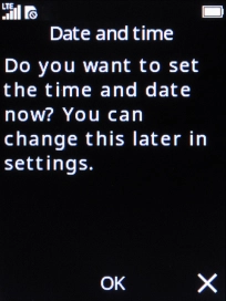 Press the Navigation key. Press the Navigation key.