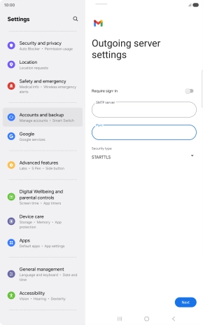 Press the drop down list below Press the drop down list below
