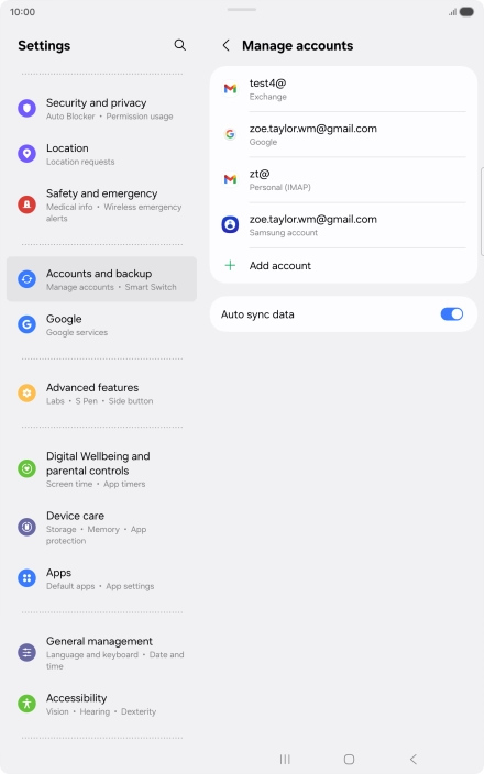 Press the indicator next to Press the indicator next to