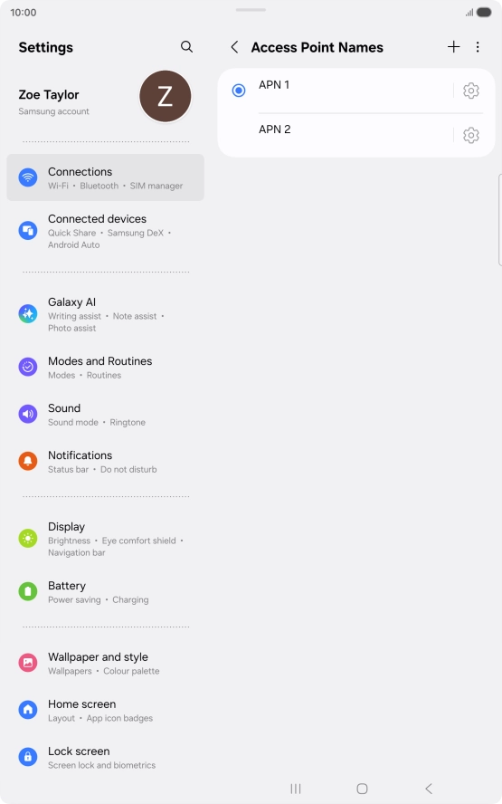 Press the Home key to return to the home screen. Press the Home key to return to the home screen.