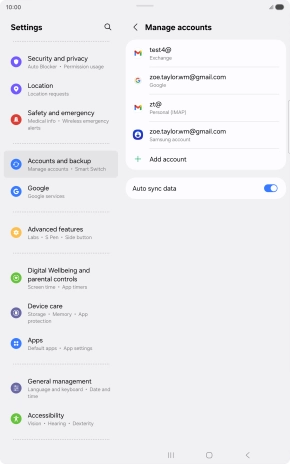 Press the Home key to return to the home screen. Press the Home key to return to the home screen.