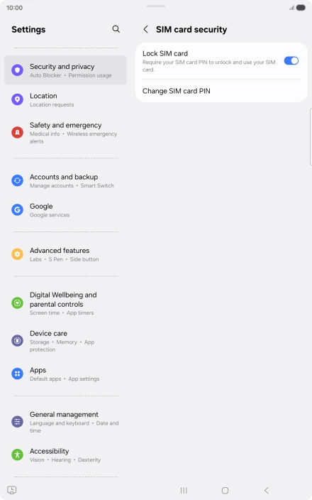 Press the indicator next to Press the indicator next to