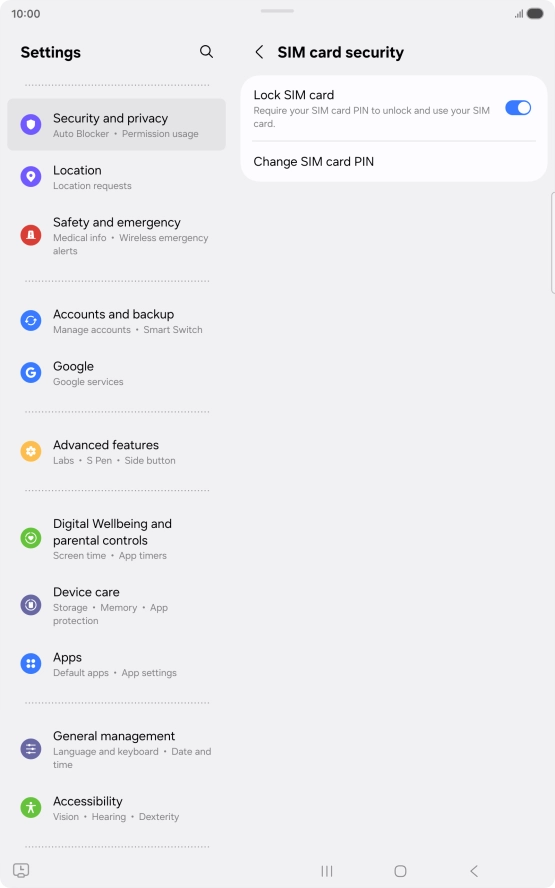 Press the indicator next to Press the indicator next to