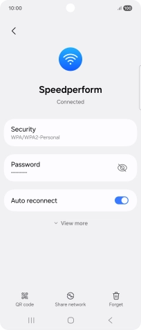 Press QR code. Press QR code.