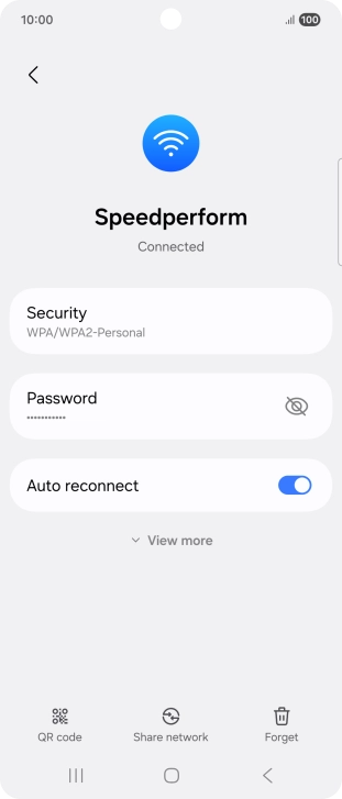 Press QR code. Press QR code.