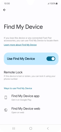Press the Home key to return to the home screen. Press the Home key to return to the home screen.