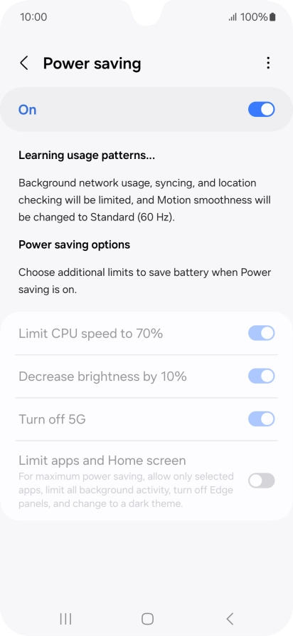 Press the Home key to return to the home screen. Press the Home key to return to the home screen.