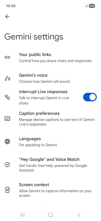 Follow the instructions on the screen to select the required settings. Follow the instructions on the screen to select the required settings.