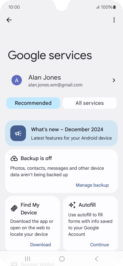 Press Find My Device. Press Find My Device.