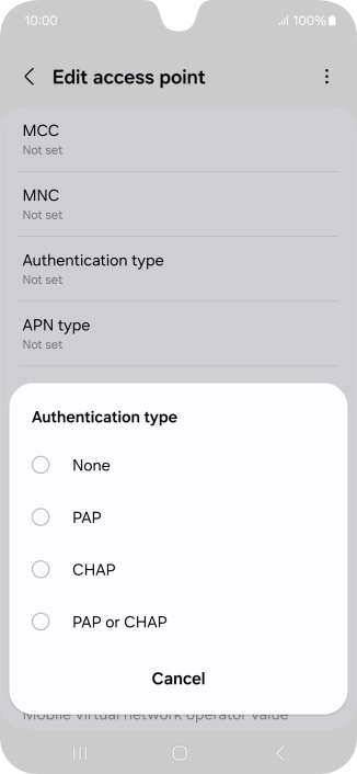 Press PAP. Press PAP.