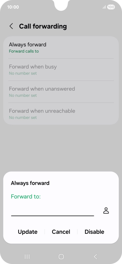 Press Disable. Press Disable.