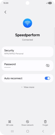 Press QR code. Press QR code.