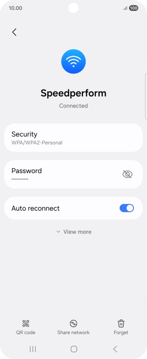 Press QR code. Press QR code.