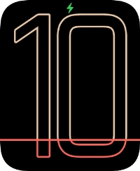 When the battery charging icon is displayed, the battery is charging. When the battery charging icon is displayed, the battery is charging.