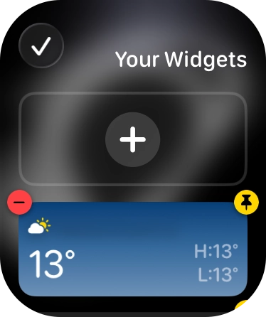 Press the confirm icon. Press the confirm icon.