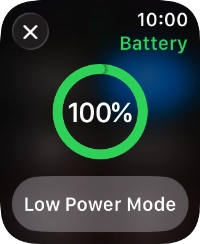 Press Low Power Mode. Press Low Power Mode.