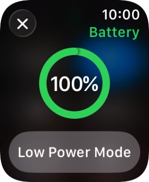 Press Low Power Mode. Press Low Power Mode.