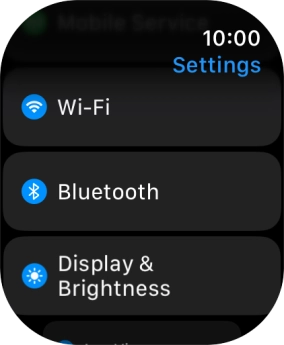 Press Display & Brightness. Press Display & Brightness.