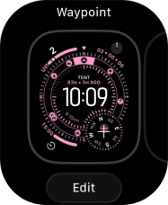 Slide your finger left on the screen. Slide your finger left on the screen.