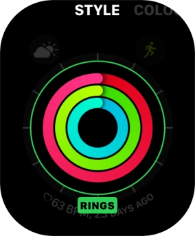 Press the Digital Crown twice to return to the home screen. Press the Digital Crown twice to return to the home screen.