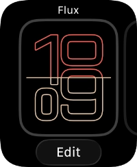 Slide your finger left on the screen. Slide your finger left on the screen.