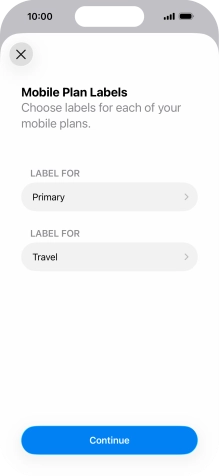 Press Continue. Press Continue.