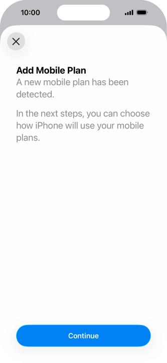 Press Continue. Press Continue.