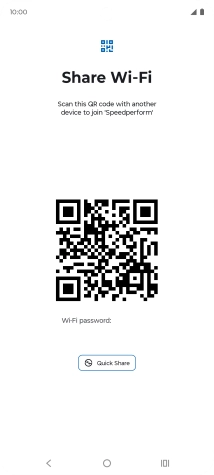 Place the QR code inside the camera frame on the other device to scan the code. Place the QR code inside the camera frame on the other device to scan the code.