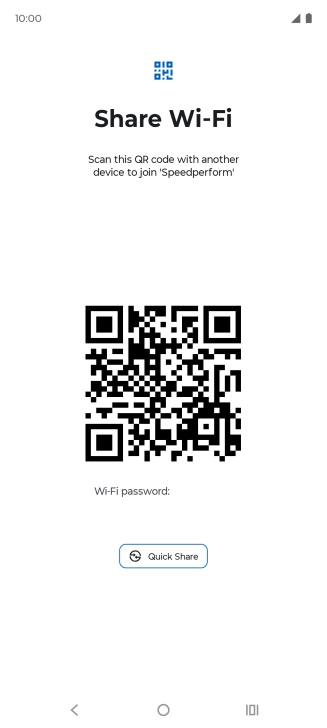 Place the QR code inside the camera frame on the other device to scan the code. Place the QR code inside the camera frame on the other device to scan the code.