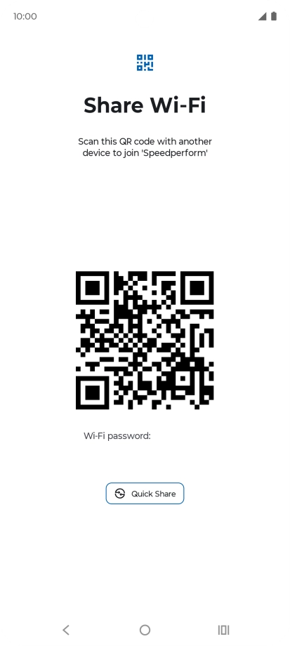 Place the QR code inside the camera frame on the other device to scan the code. Place the QR code inside the camera frame on the other device to scan the code.