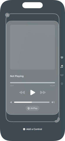 Press the remove icon on the required Control Centre page to remove it from Control Centre. Press the remove icon on the required Control Centre page to remove it from Control Centre.