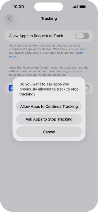 If you turn off the function, press the required setting. If you turn off the function, press the required setting.