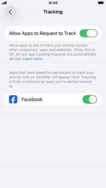 Press the indicator next to Press the indicator next to