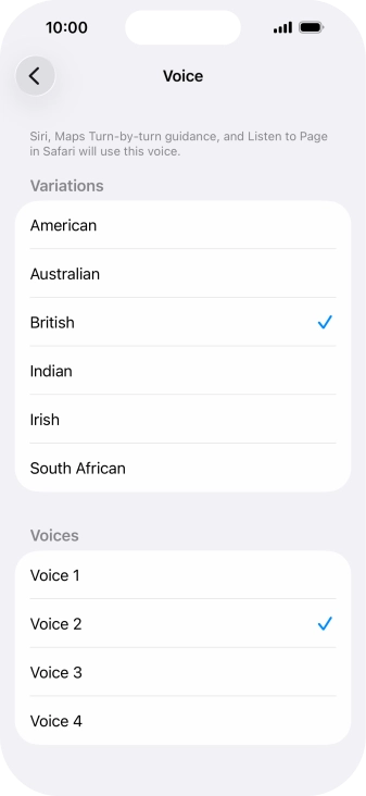 Press the required accent. Press the required accent.