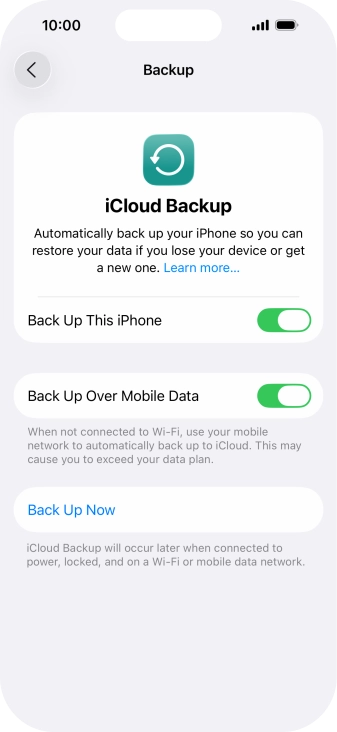 Press the indicator next to Press the indicator next to