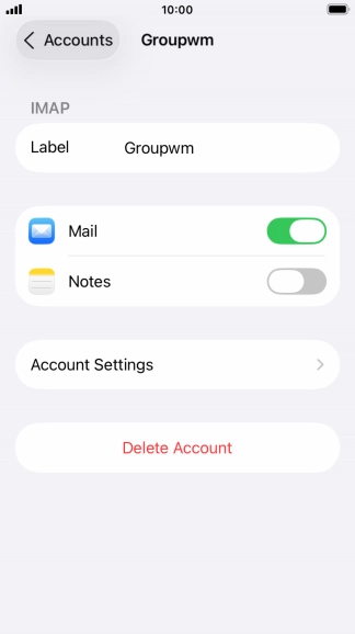 Press Account Settings. Press Account Settings.