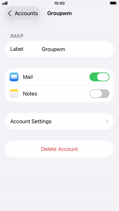 Press Account Settings. Press Account Settings.