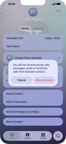 Press Block Contact. Press Block Contact.