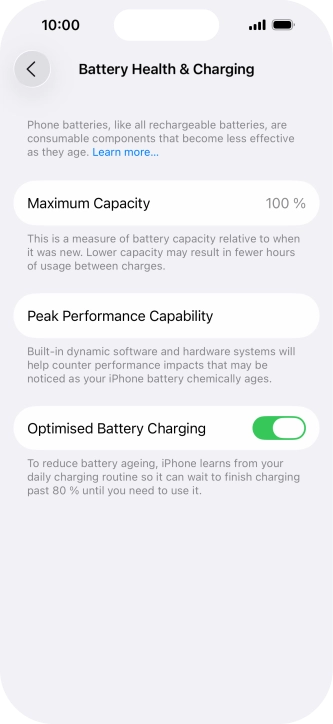 Press the indicator next to Press the indicator next to